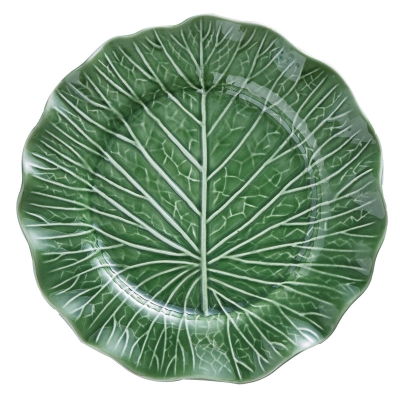 Plato De Postre Cabbage Verde.