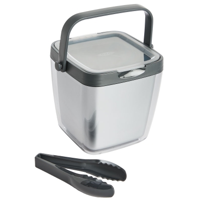 Oxo Hielera Doble Pared Con Pinzas.
