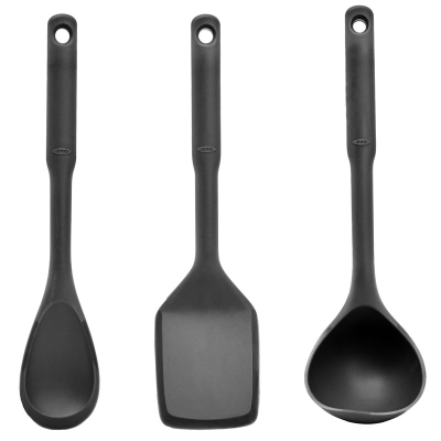 Oxo Espátula Y Cuchara De Silicon Juego De 2 Piezas.