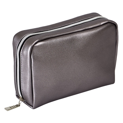 Bolso De Cosméticos Plata.