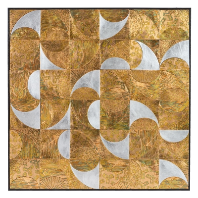 Cuadro Figura "A" Metálico 31"x 31".