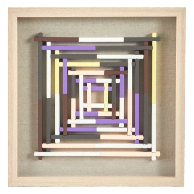 Cuadro Violeta 20" x 20".