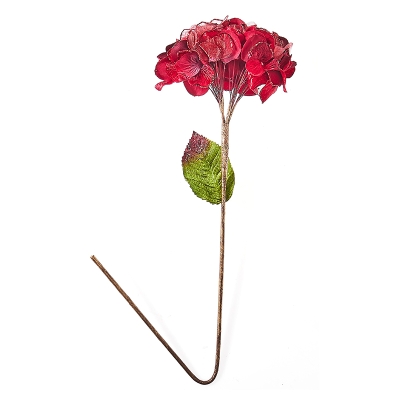 Hortensia Rojo 24".