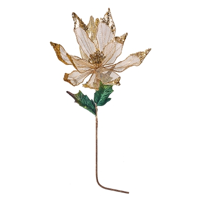 Pascua Dorado Transparente 24".