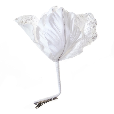 Hibisco Blanco 7".