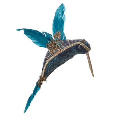 Adorno Pájaro Azul 5".