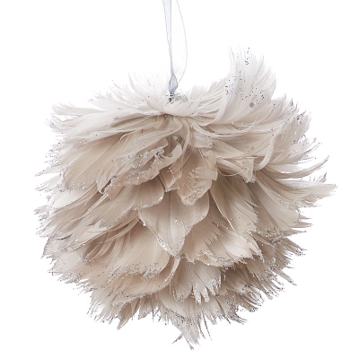 Colgante De Plumas 4".
