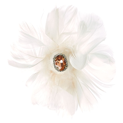 Plumas Blanco 5".
