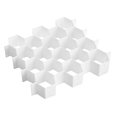 Organizador De Gaveta Hexagon 12 Divisores.