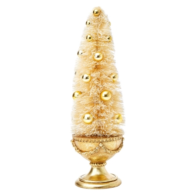 Adorno Árbol Dorado 19".