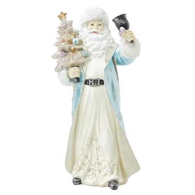 Adorno Santa Claus Blanco 17".