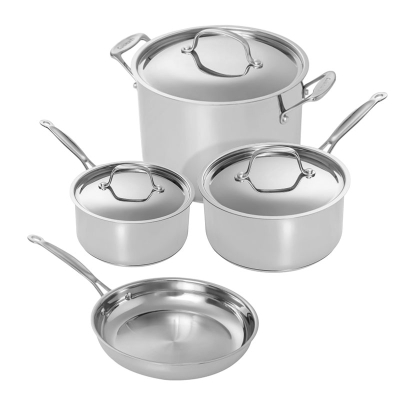 Cuisinart Juego De Ollas 7 Piezas.