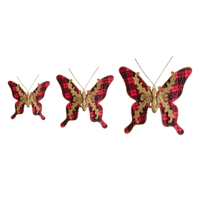 Mariposas 9" Juego de 3.
