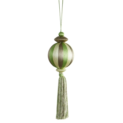 Bola De Navidad Con Borla 11".