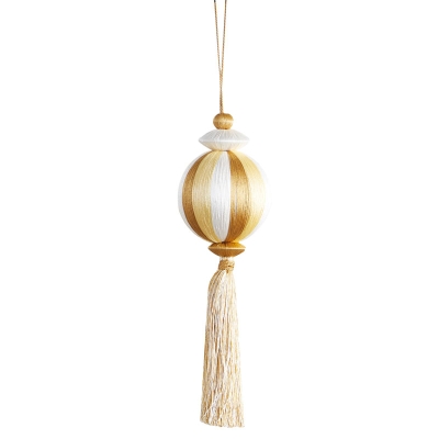 Bola De Navidad Con Borla 11".