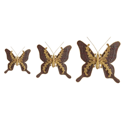 Mariposas 11" Juego de 3.