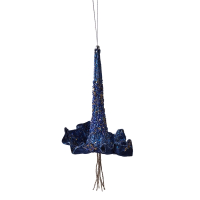 Flor Campana Azul 8".