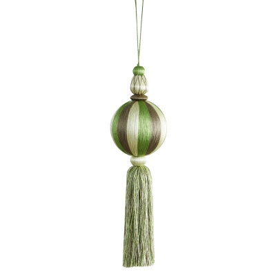 Bola De Navidad Con Borla 4".