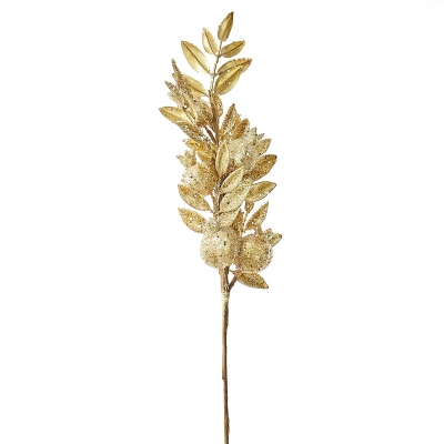 Rama Dorado Con Granadas 20".