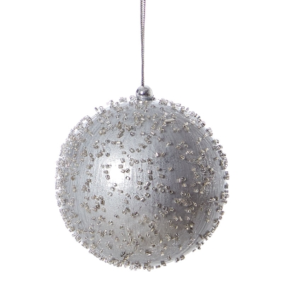 Bola De Navidad Plata.