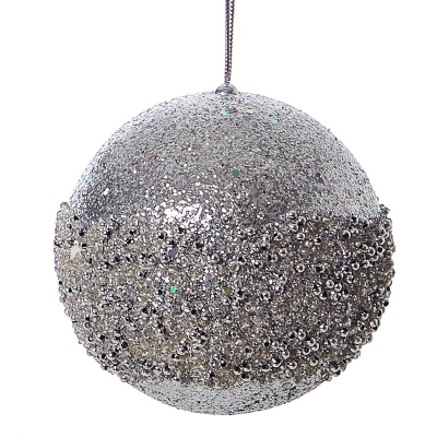 Bola De Navidad Plata.