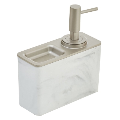 IDesign Dispensador De Jabón Dakota Blanco.