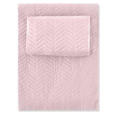 Haus Edredón Neto Twin Rosa Bebé.