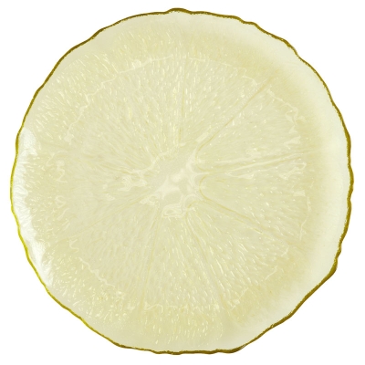 Plato Llano Citrus Amarillo.