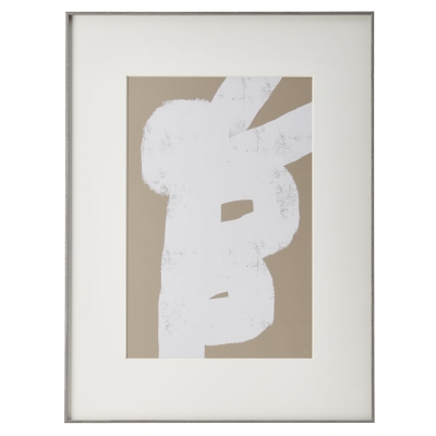 Cuadro Figura Taupé 24" x 34".