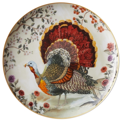 Haus Plato De Postre Thanksgiving.