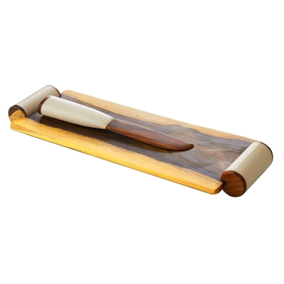 Tabla Para Queso Con Cuchillo.