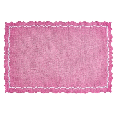 Novo Individual Rosado 17.5" x 12".