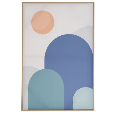 Cuadro Formas Celestes 24" x 25".