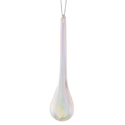 Lágrima Transparente 8".