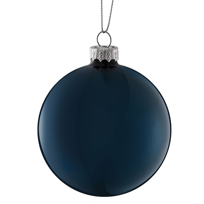 Bola De Navidad Azul 3".