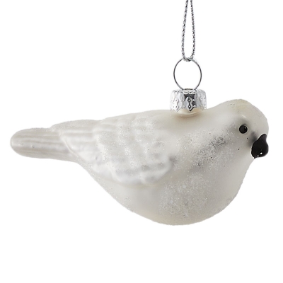 Colgante Pájaro Blanco 3".