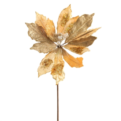 Flor De Pascua Dorado 20".
