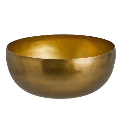 Bowl Decorativo Whitney Dorado Grande.