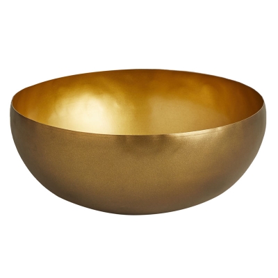 Bowl Decorativo Whitney Dorado Pequeño.