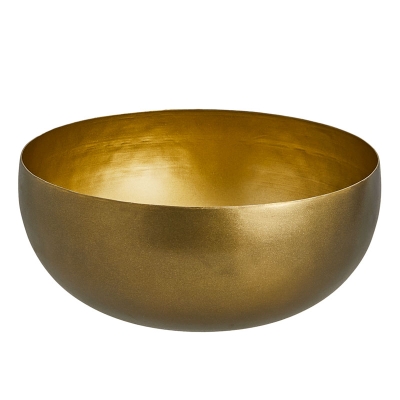 Bowl Decorativo Whitney Dorado Mediano.