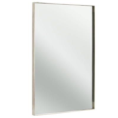 Espejo Rectangular Plata 23" x 35".