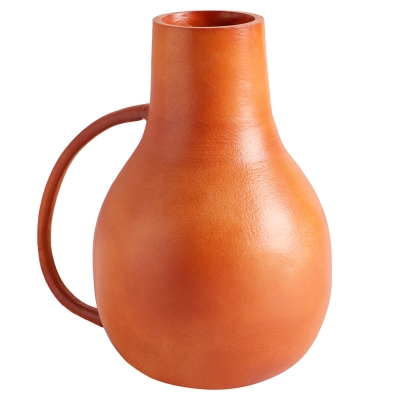 Jarrón Decorativo Naranja.