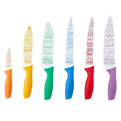 Cuisinart Cuchillos Multicolor Juego de 12.