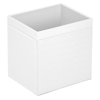 Haus Basurero Rectangular Blanco.