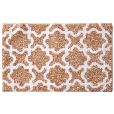 Haus Alfombra De Baño Marrón Claro 31.5" x 19.7".