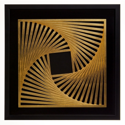 Cuadro Dorado 23.6" x 23.6".