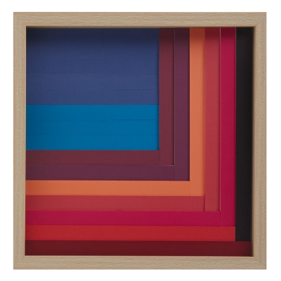 Cuadro Tonos Rojo 19.6" x 19.6".