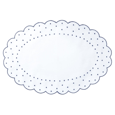 Haus Doiler Camila Azul 13" x 19".