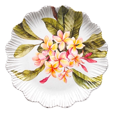 Haus Plato De Postre Tropical Antique.