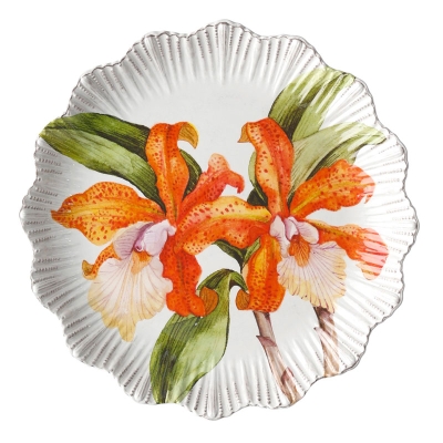 Haus Plato De Postre Tropical Antique.